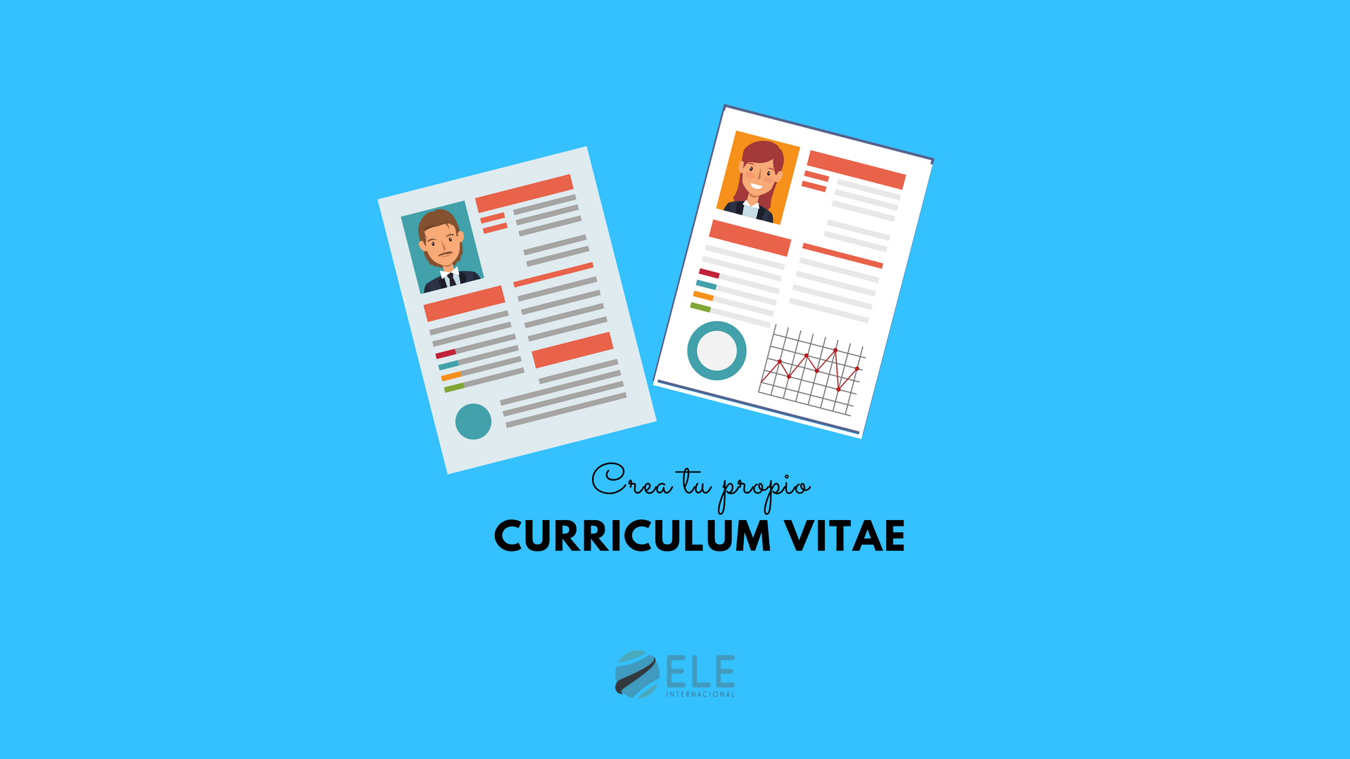 Crea Tu Propio Curriculum Vitae - Flyer - HD Wallpaper 
