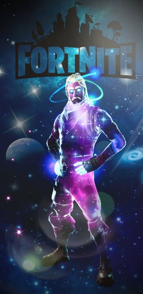 Fortnite Wallpaper Galaxy Skin - HD Wallpaper 