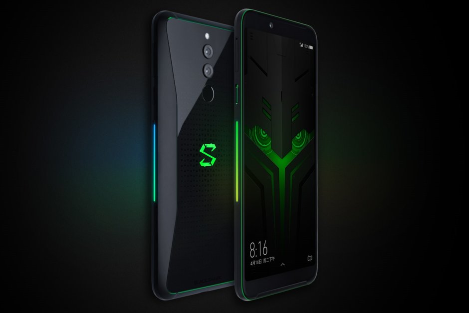 Download Xiaomi Black Shark Helo Stock Wallpapers Right - Mi Black Shark 2 Pro Info - HD Wallpaper 