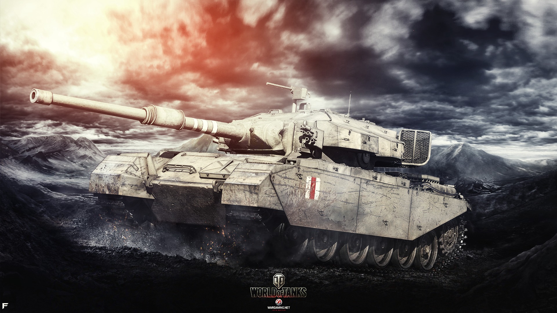 Wallpaper World Of Tanks, Centurion Mk 7 1, Wargaming - World Of Tanks Wallpaper Engine - HD Wallpaper 