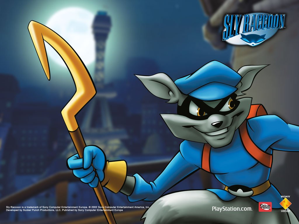 Sly Cooper Wallpaper - Sly Cooper And The Thievius Raccoonus Background - HD Wallpaper 