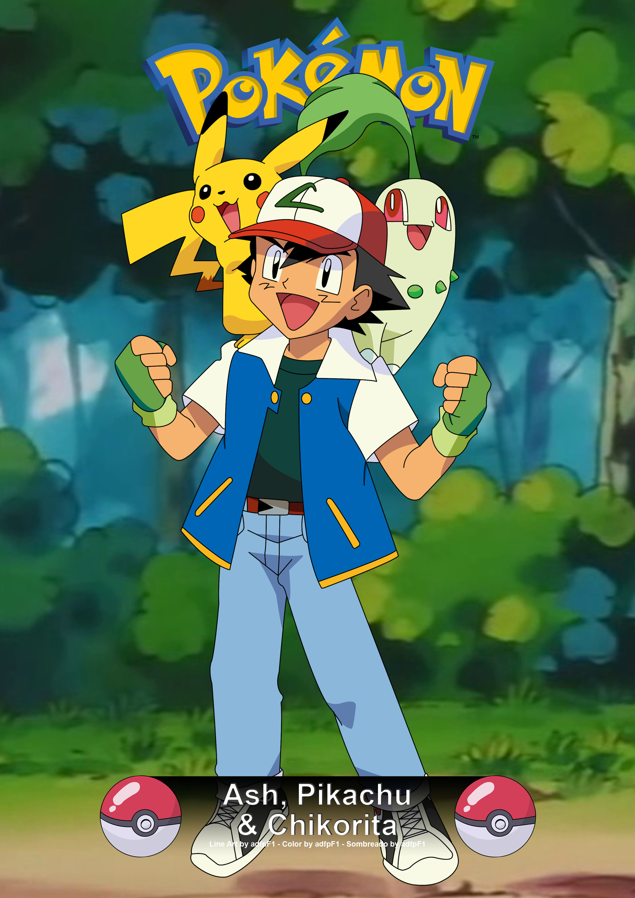 Ash And Pikachu Hd - HD Wallpaper 