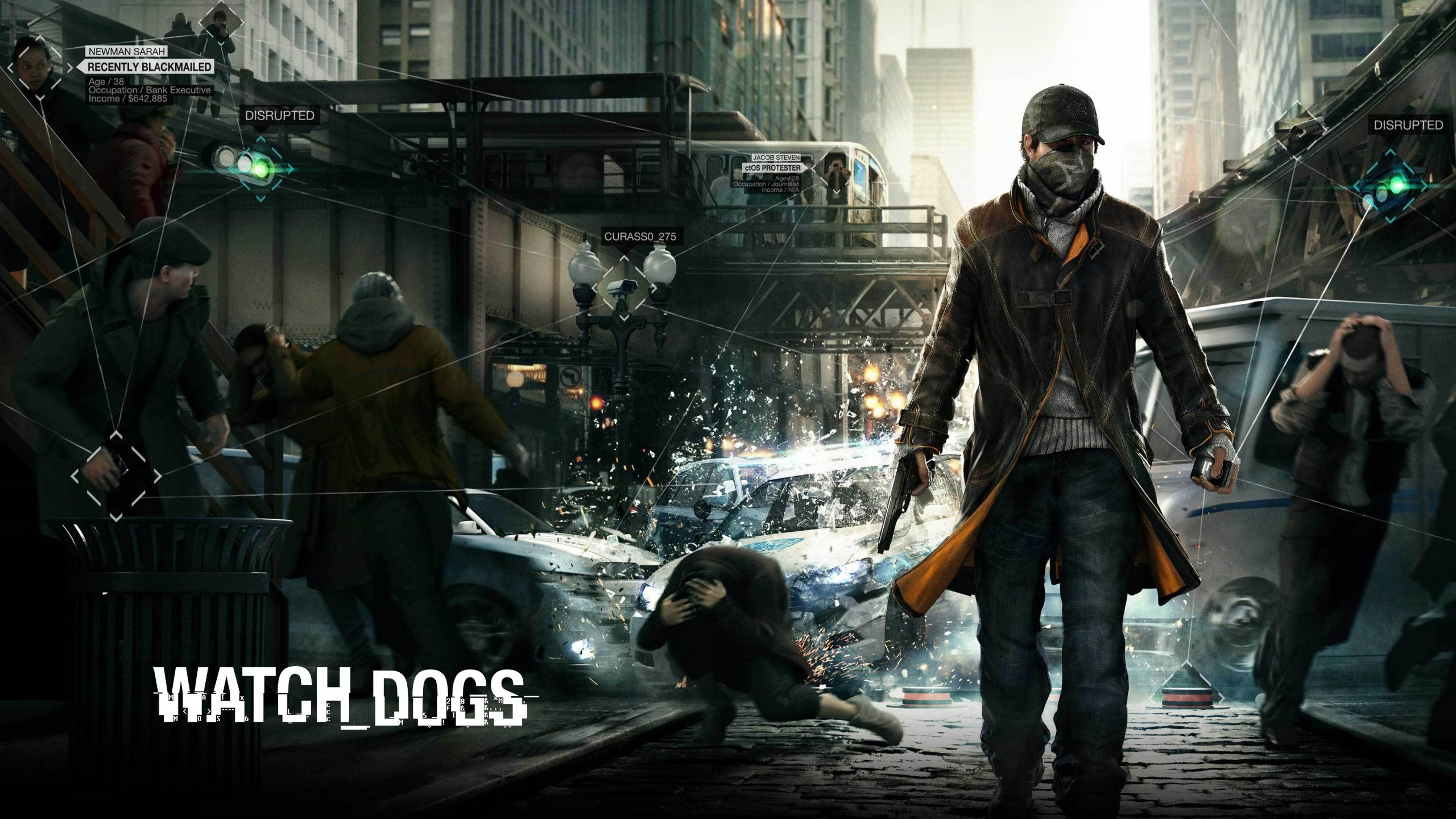 Watch Dogs Game Desktop Wallpaper Watch Dogs Wallpaper 4k 2560x1440 Wallpaper Teahub Io