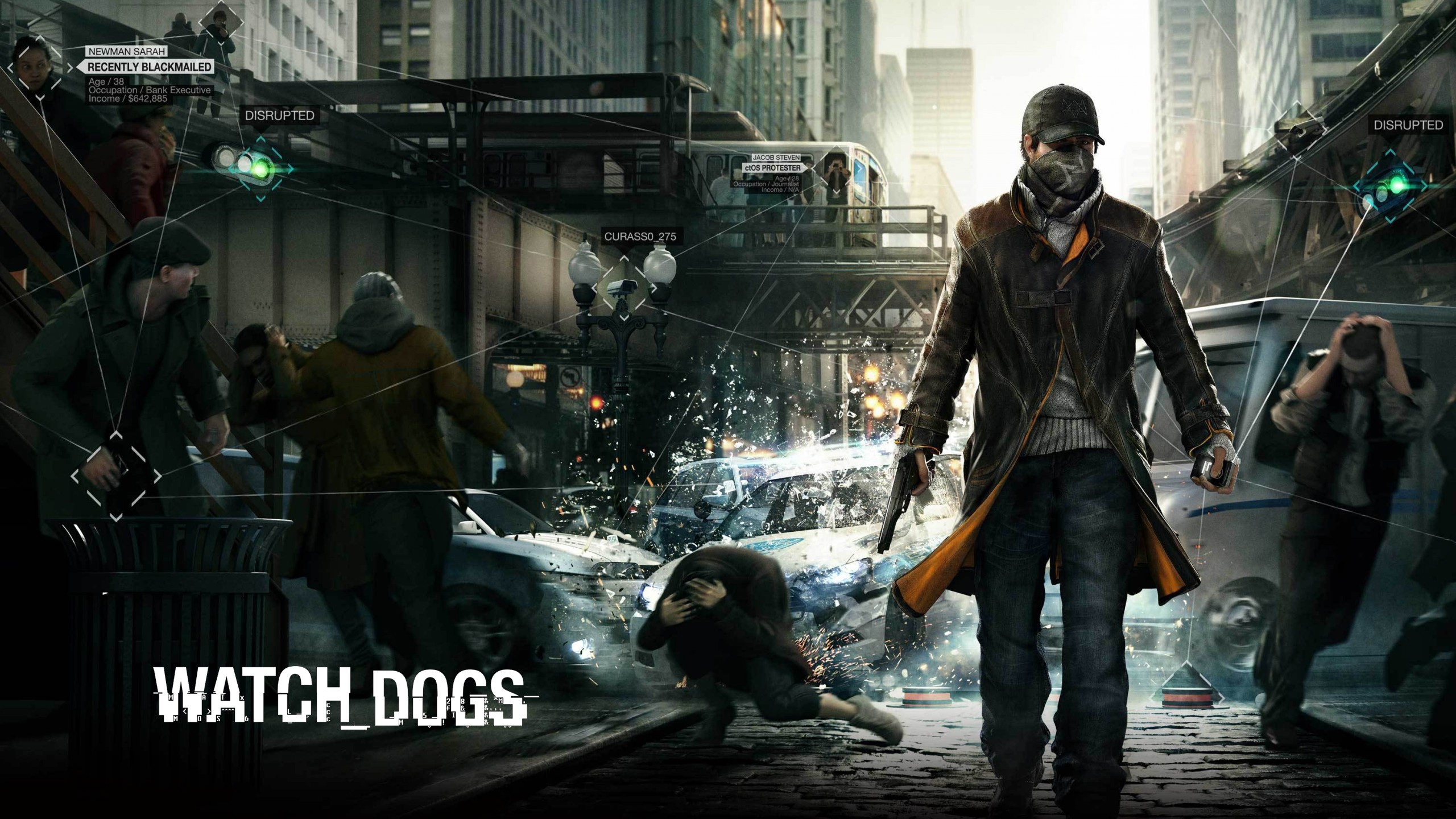 Watch Dogs Game Desktop Wallpaper - Watch Dogs Wallpaper 4k - HD Wallpaper 