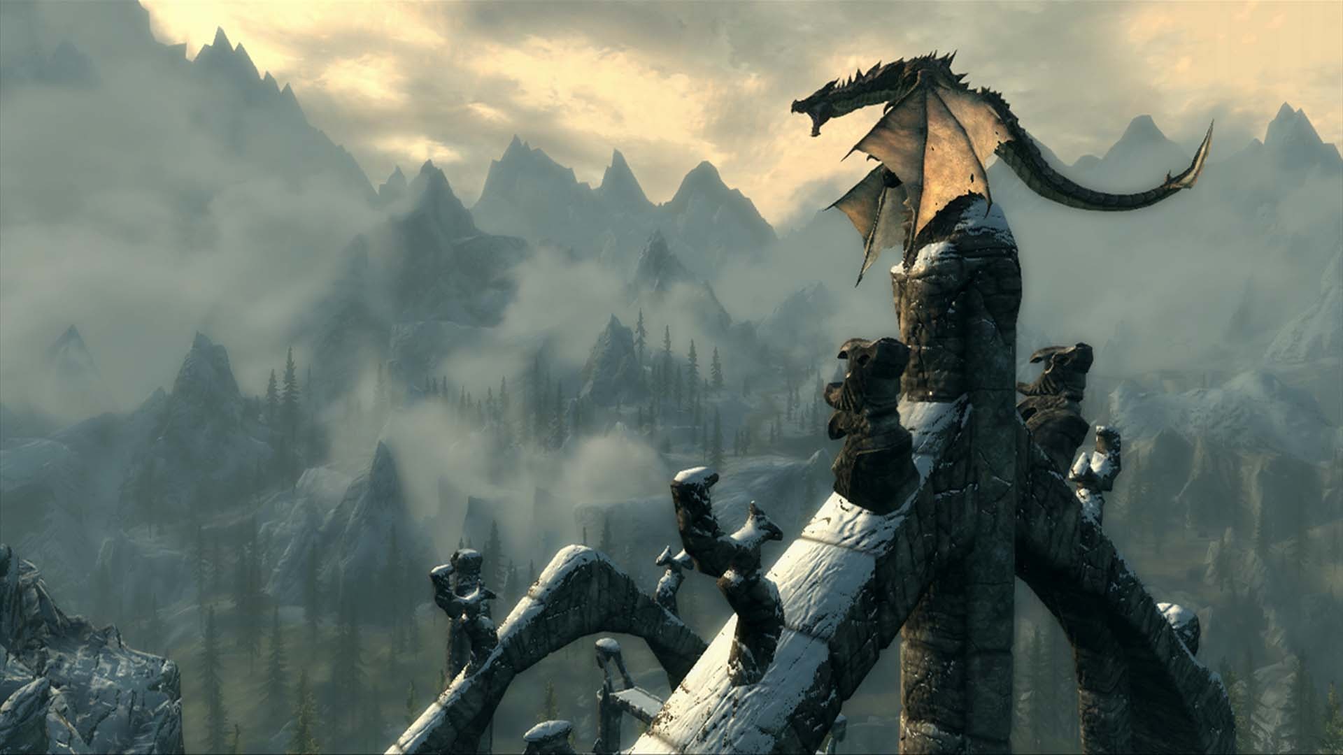 Skyrim Gameplay - HD Wallpaper 