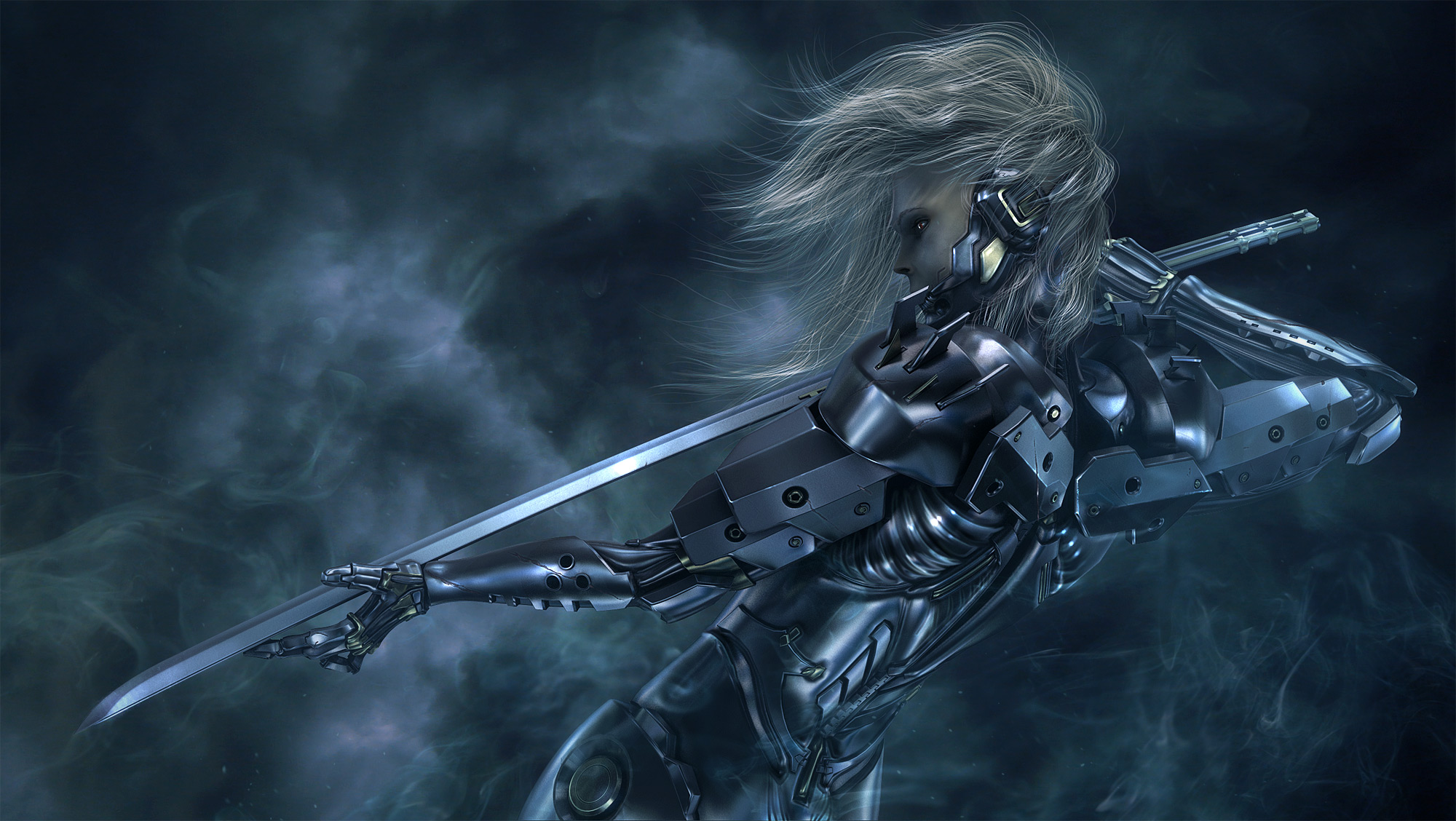 Metal Gear Solid Rising Raiden - HD Wallpaper 