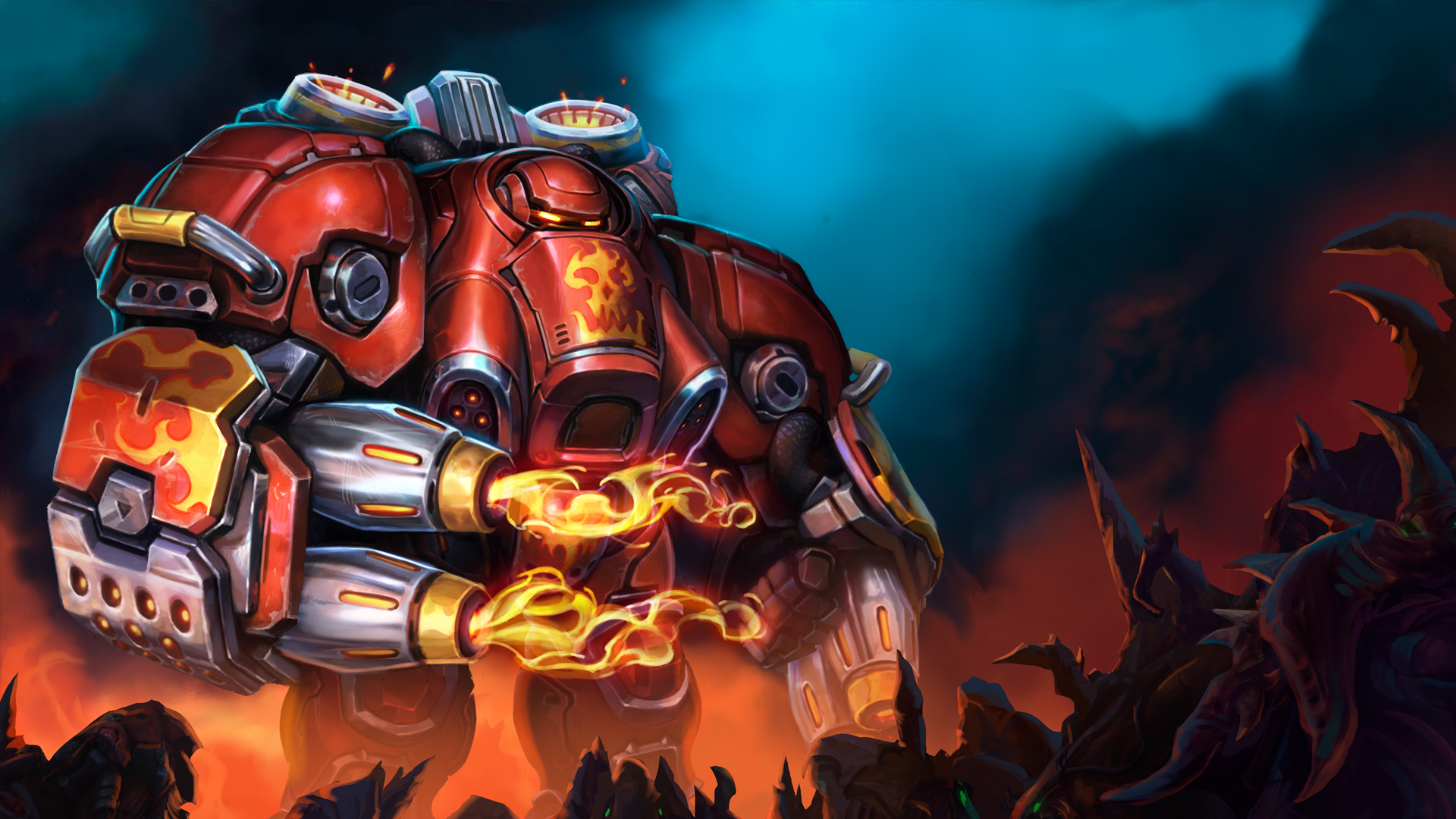 Heroes Of The Storm Blaze - HD Wallpaper 