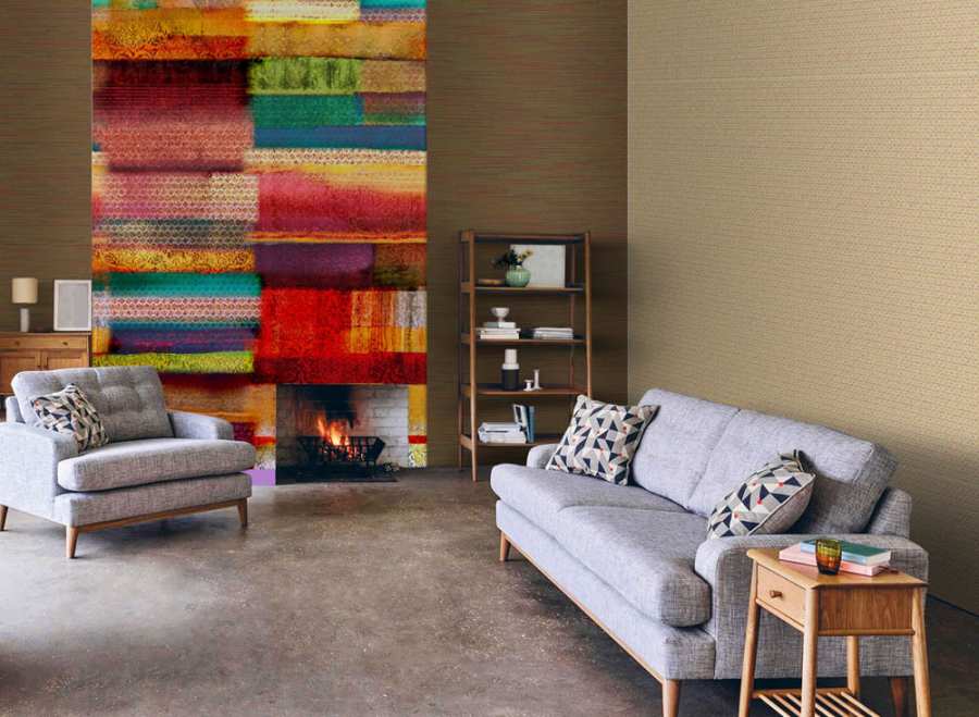 Jannelli&volpi - Geometrico Calcutta - Ercol Living Room - HD Wallpaper 