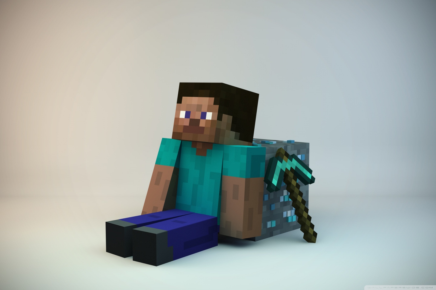 Steve Minecraft - HD Wallpaper 