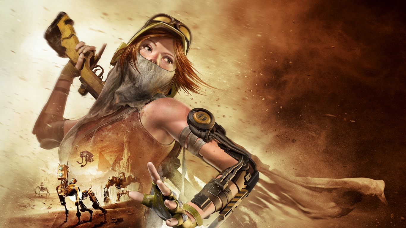 Wallpaper Recore, Game, Girl, Weapon - Recore Joule - HD Wallpaper 