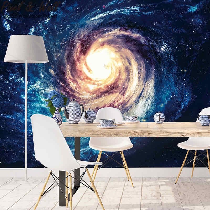 The Universe Black Hole Wallpaper Wall Mural For Ktv - Картина Космос - HD Wallpaper 