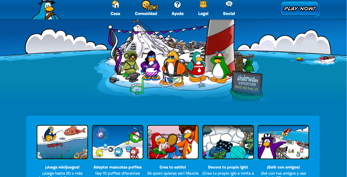 Club Penguin - HD Wallpaper 