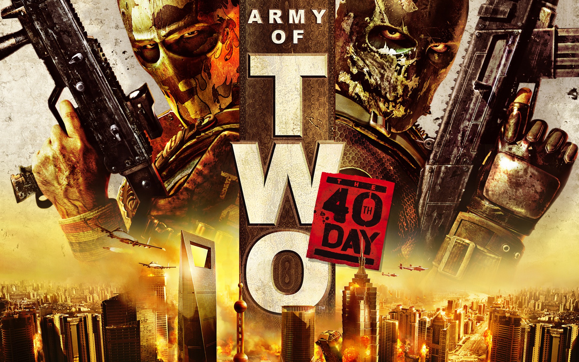 Army Of Two The 40th Day - HD Wallpaper 