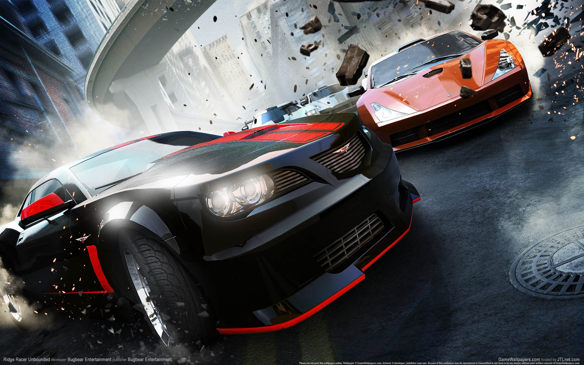 Ridge Racer Unbounded Game - HD Wallpaper 