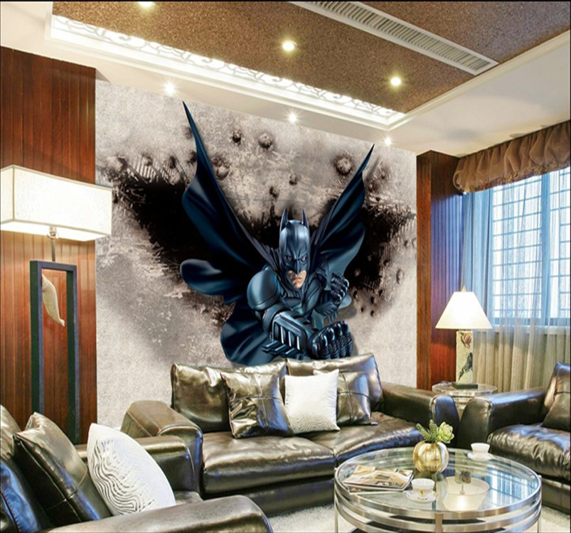 Superhero Decoration Living Room - HD Wallpaper 