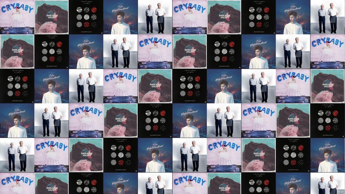 Blurryface Badlands Crybaby Blue Nieghbourhood - HD Wallpaper 