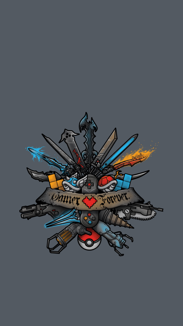 Reader S Choice For The Iphone - Gamer Forever - HD Wallpaper 
