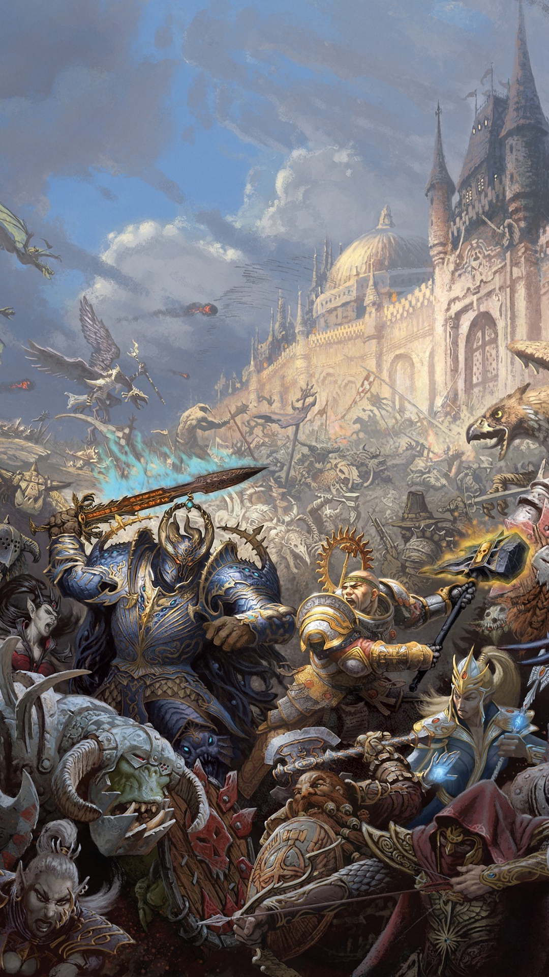 Iphone X Total War Warhammer Wallpaper Warhammer Battle Game Iphone 6 Wallpapers Hd - Total War Warhammer Ii - 1080x1920 Wallpaper
