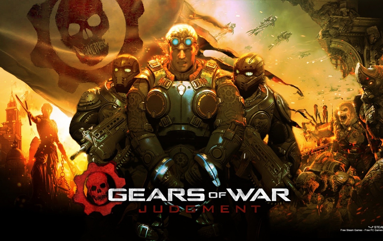2013 Gears Of War Judgment Gam Wallpapers - Gears Of War Judgment Poster - HD Wallpaper 
