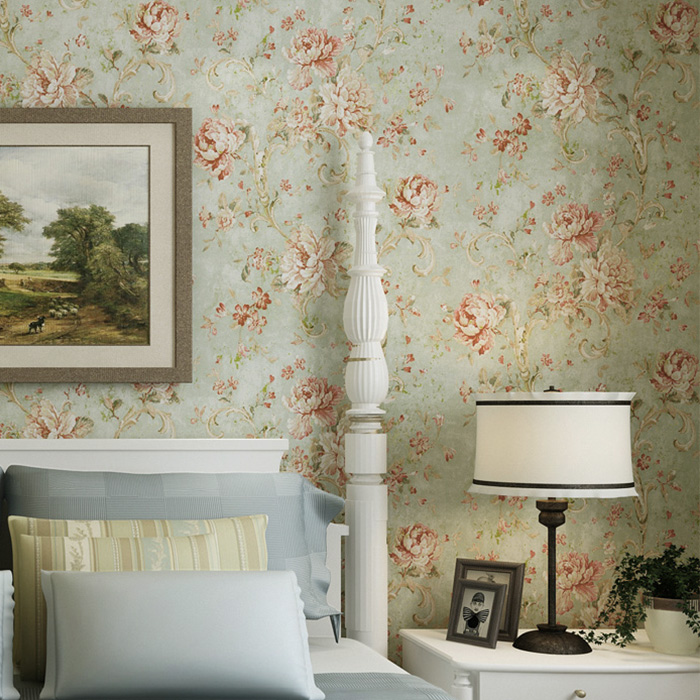 Naked Yue American Country Retro Wallpaper Flower Garden - Vintage Wallpaper Living Room - 700x700 Wallpaper Naked Yue American Country Retro Wallpaper Flower Garden - Vintage Wallpaper Living Room - 700x700 Wallpaper