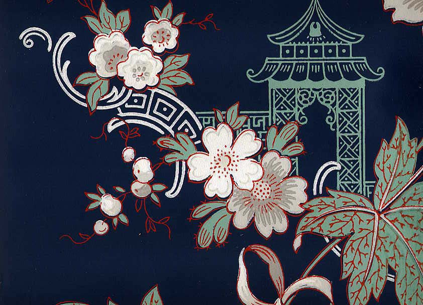 Vintage Wallpaper - Chinoiserie - HD Wallpaper 