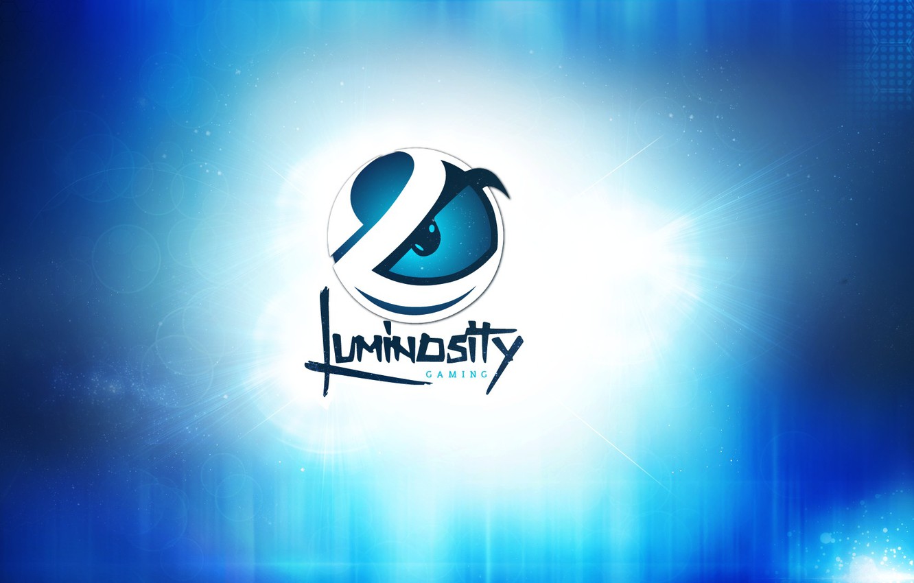 Photo Wallpaper Logo, Blue Background, Csgo, Cs Go, - Luminosity Hd Wallpaper Пейзаж Cs Go - HD Wallpaper 