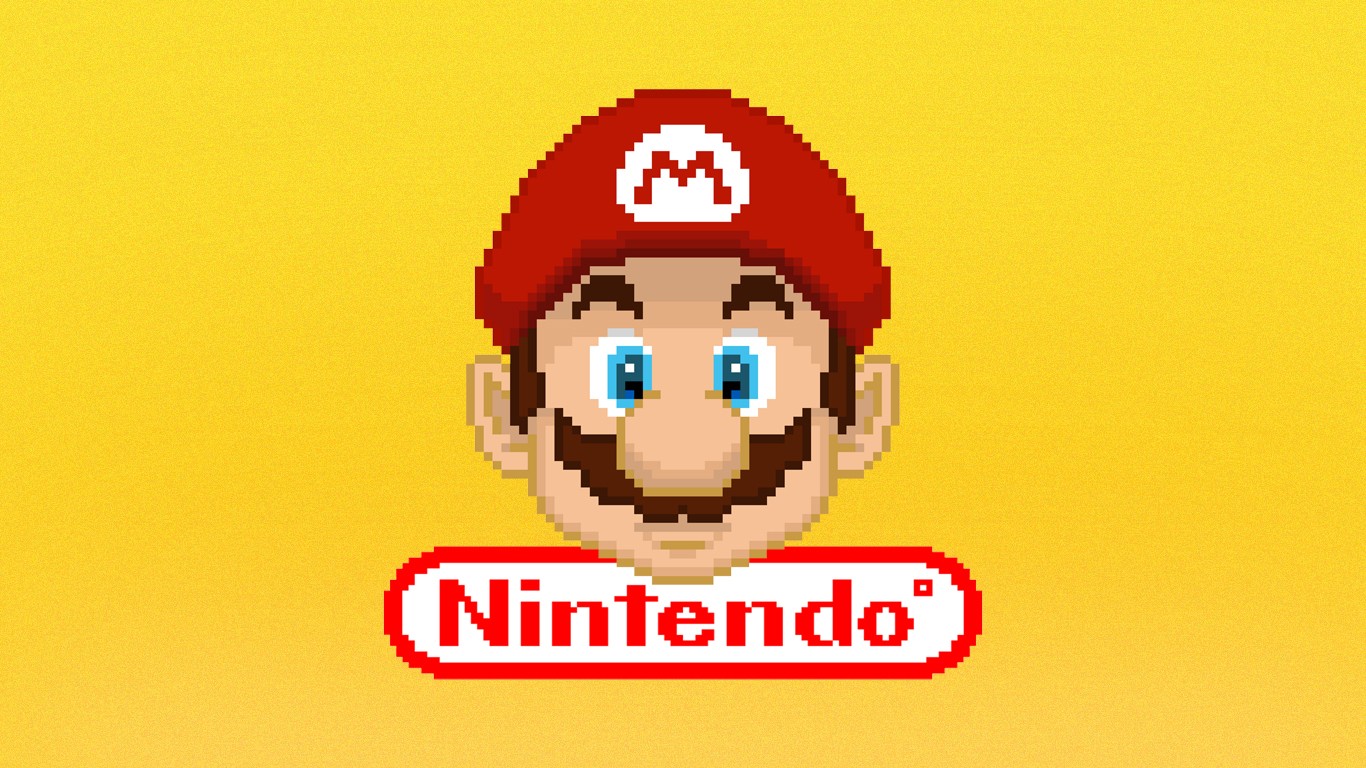 Mario Bros Retro Hd - HD Wallpaper 