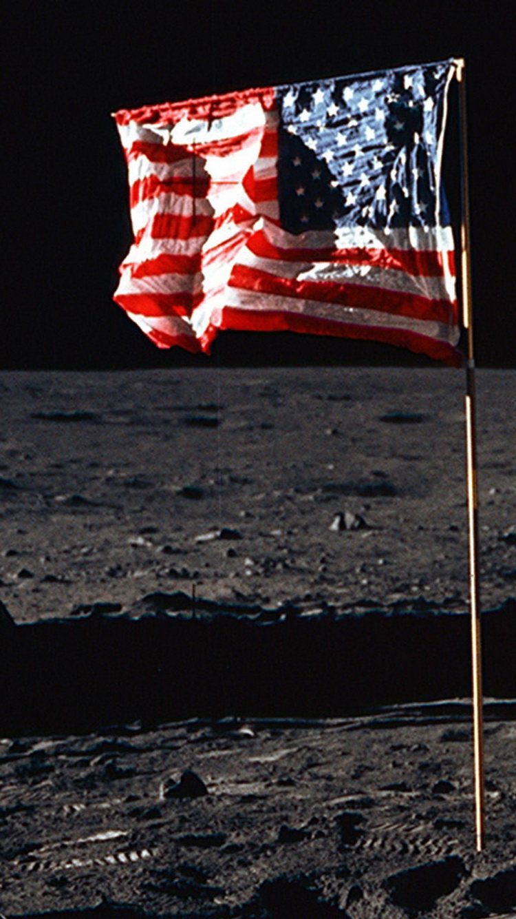 Usa Wallpaper Moon - HD Wallpaper 