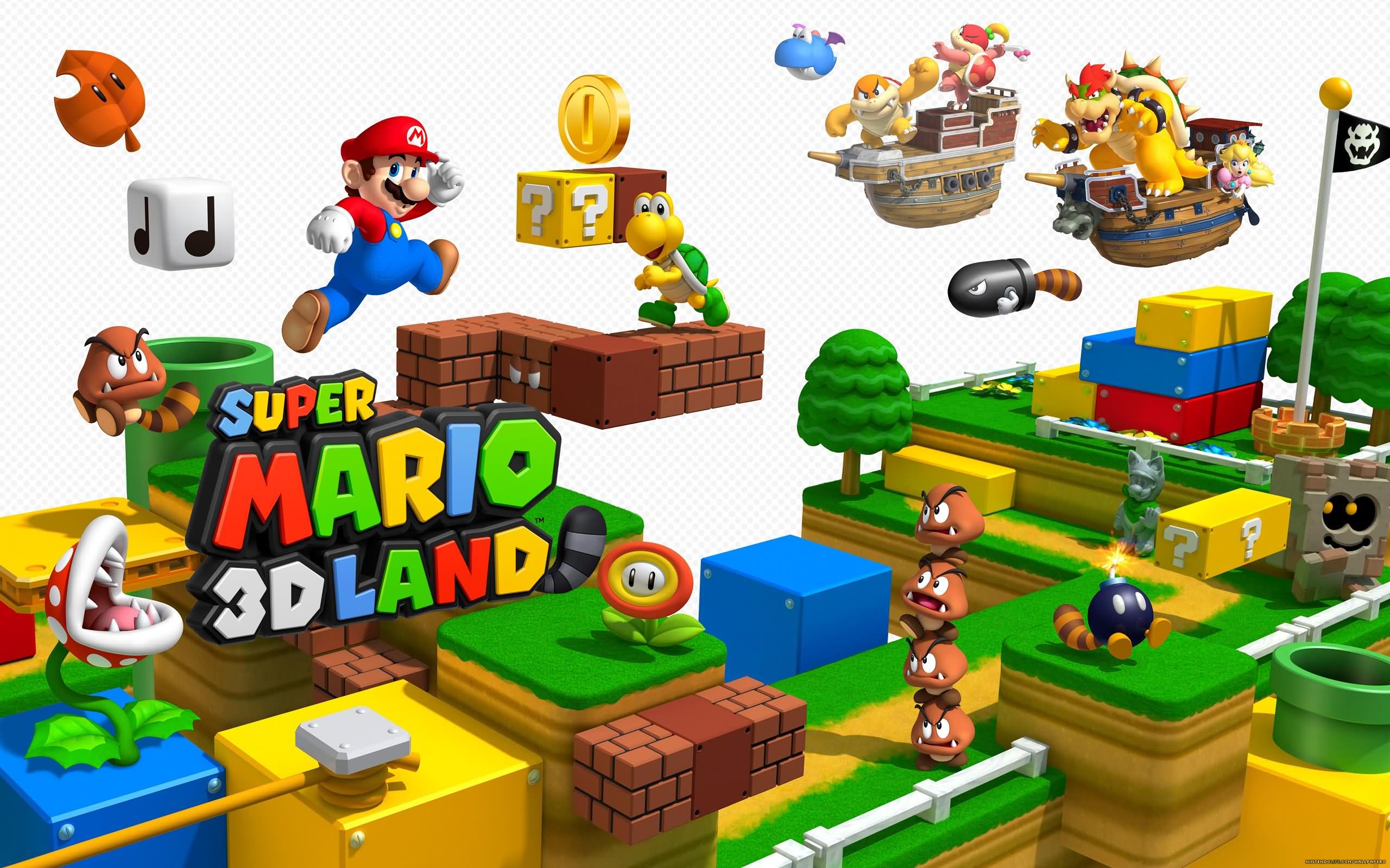 Super Mario 3d Land - HD Wallpaper 