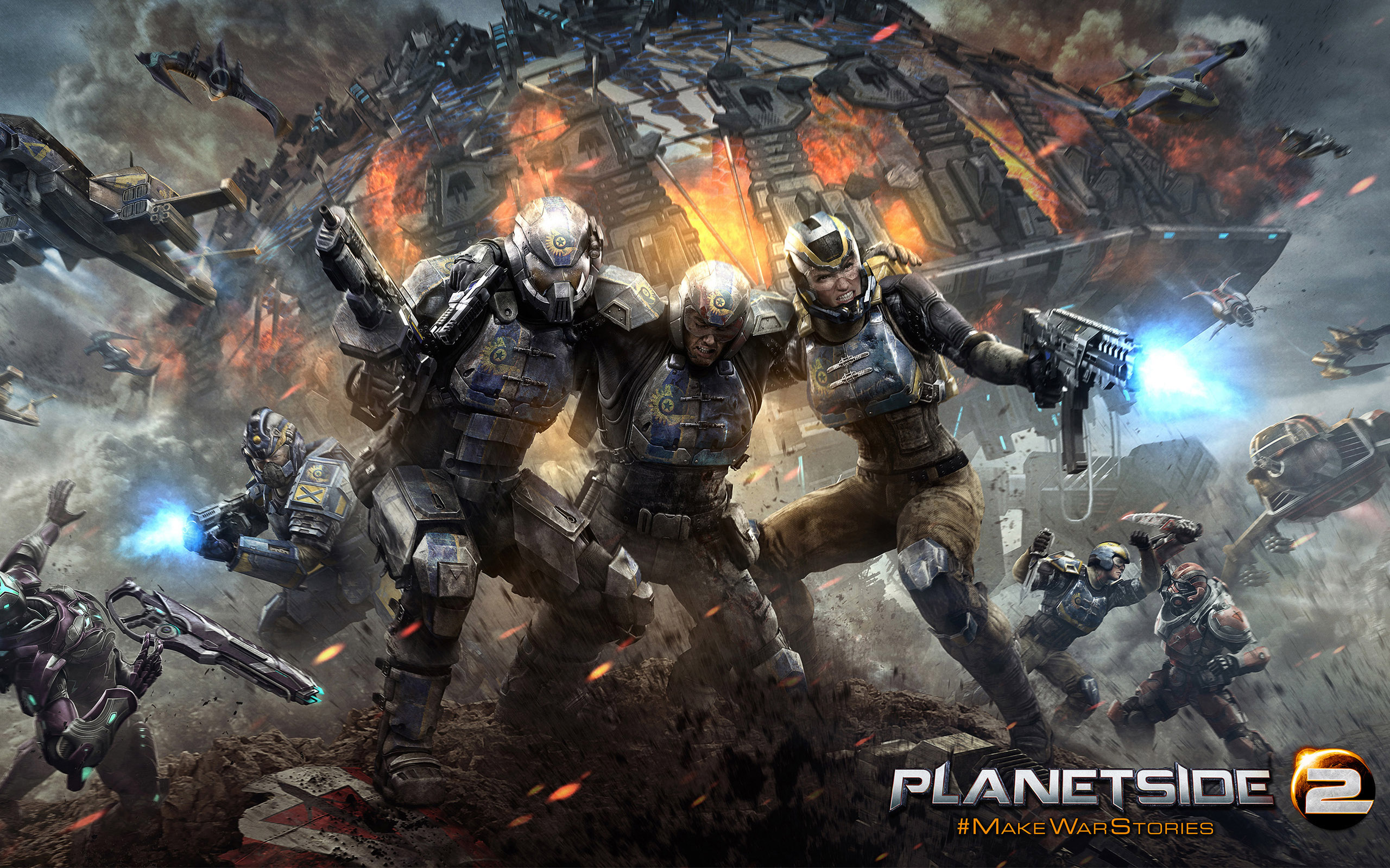 Planetside 2 Ps4 Game Desktop Wallpaper - HD Wallpaper 