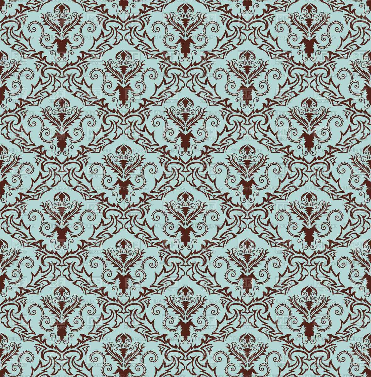 Seamless Antique Pattern - Victorian Pattern - HD Wallpaper 