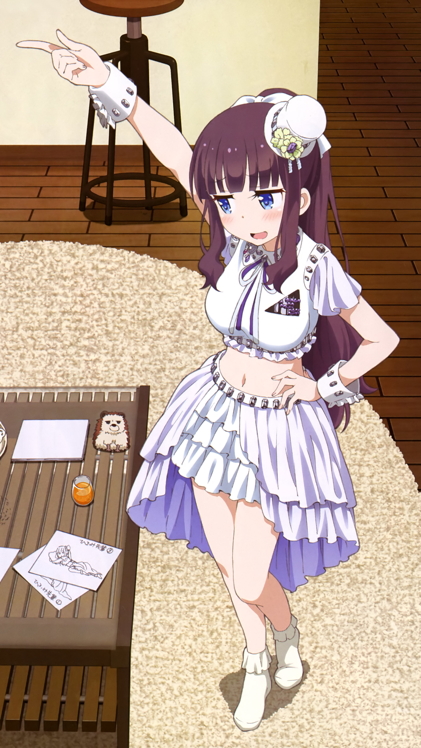 New Game Anime Hifumi - HD Wallpaper 
