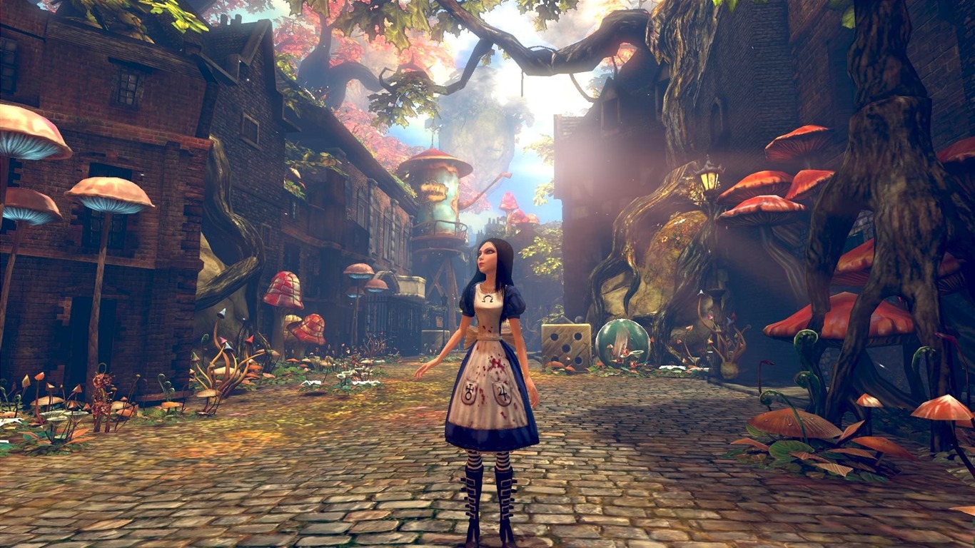 Alice-madness Returns Hd Game Wallpaper - Alice Madness Returns Graphics - HD Wallpaper 