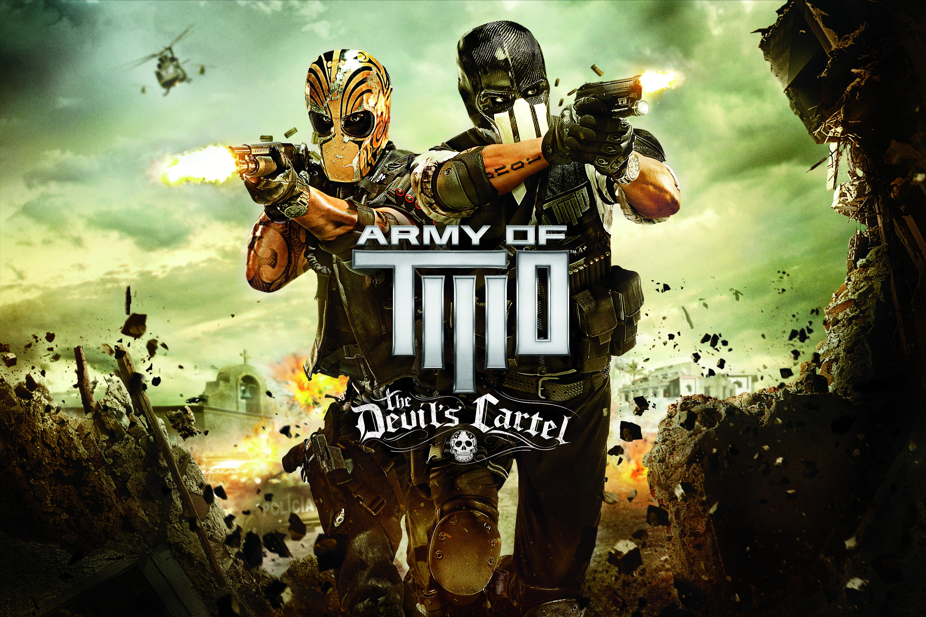 Army Of Two The Devil's Cartel - HD Wallpaper 