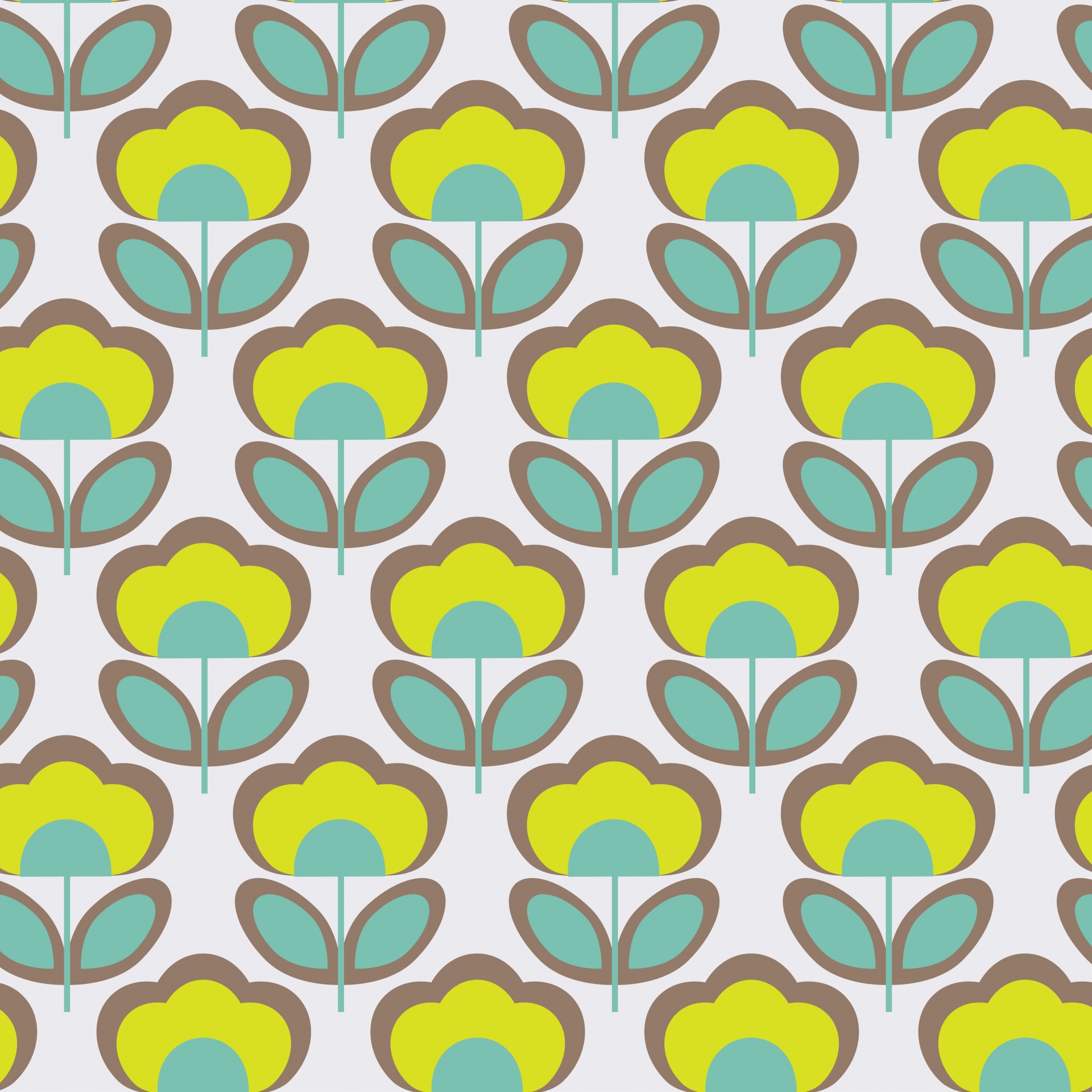 Floral Flowers Retro Free Photo - 70s Background - HD Wallpaper 