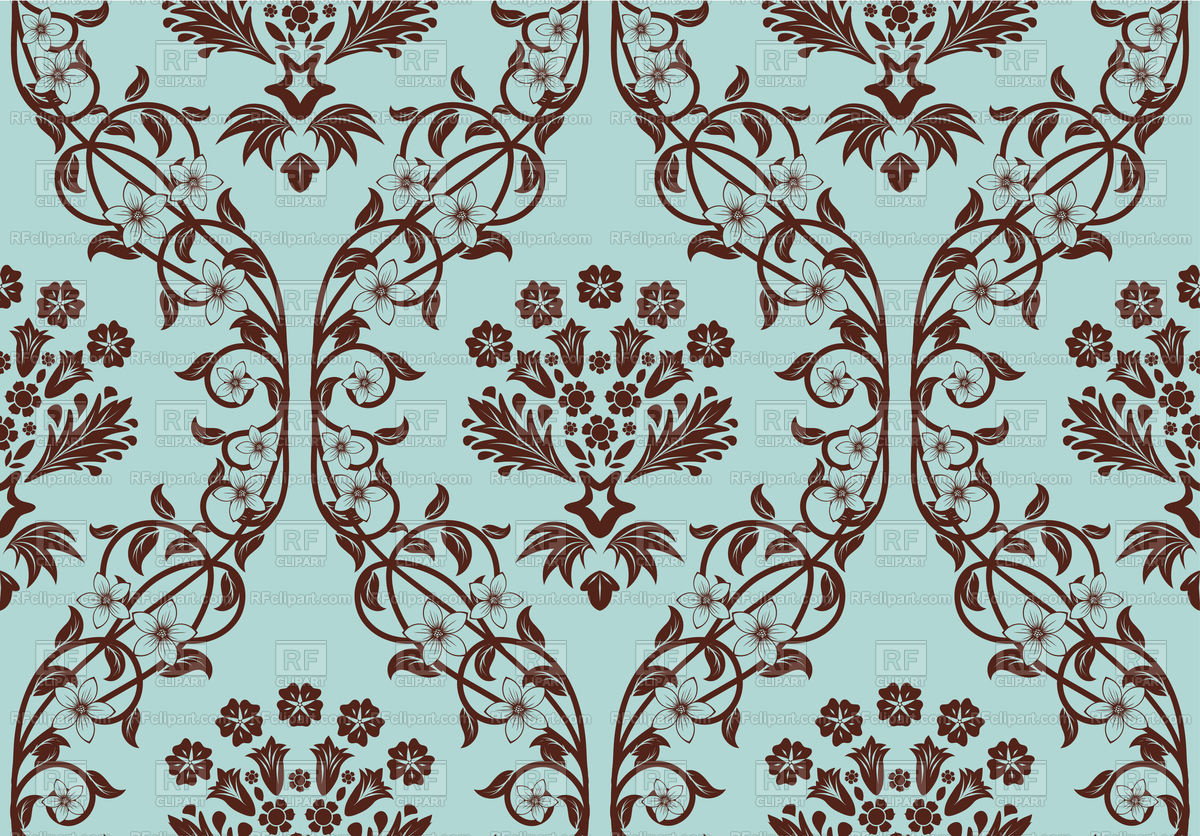 Seamless Antique Pattern - Vector Graphics - HD Wallpaper 