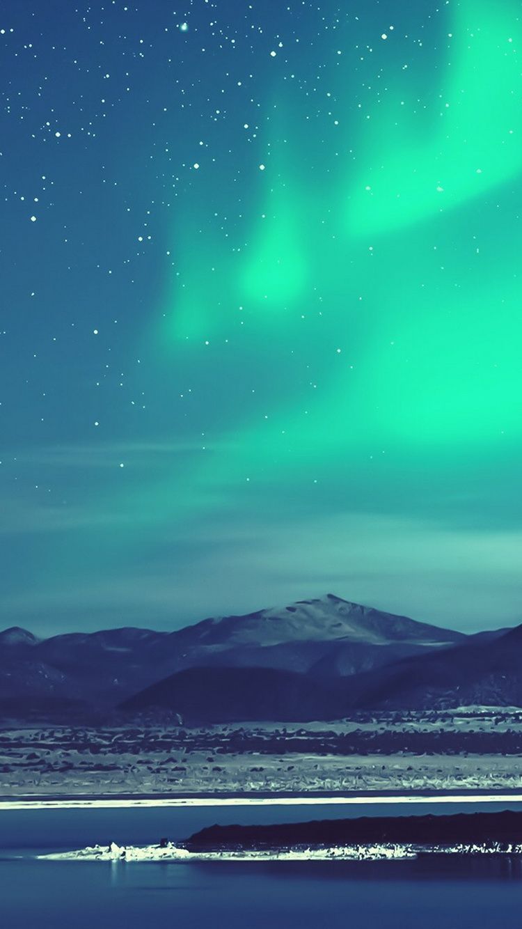 Iphone Northern Lights Wallpaper 4k - HD Wallpaper 