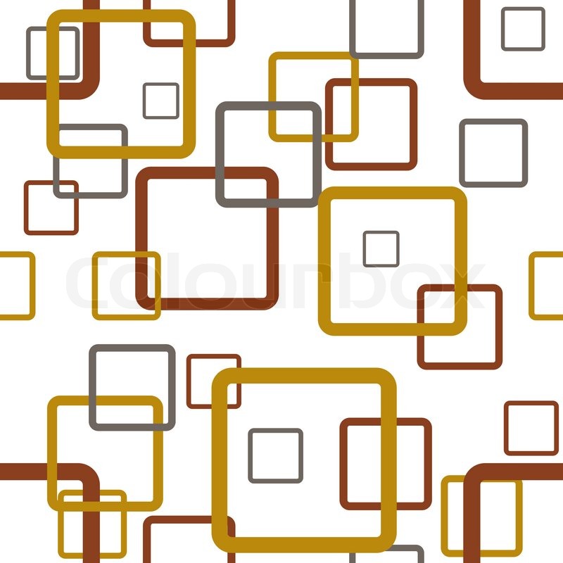 Retro Square Pattern - HD Wallpaper 
