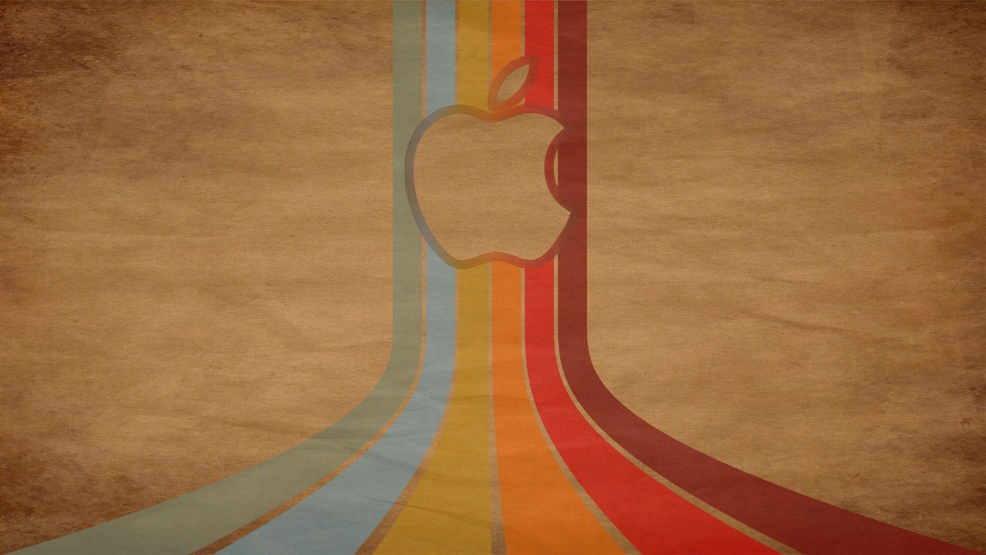 Cool Apple Mac Desktop Wallpapers Hd Apple Fashion - 1970's Iphone - HD Wallpaper 