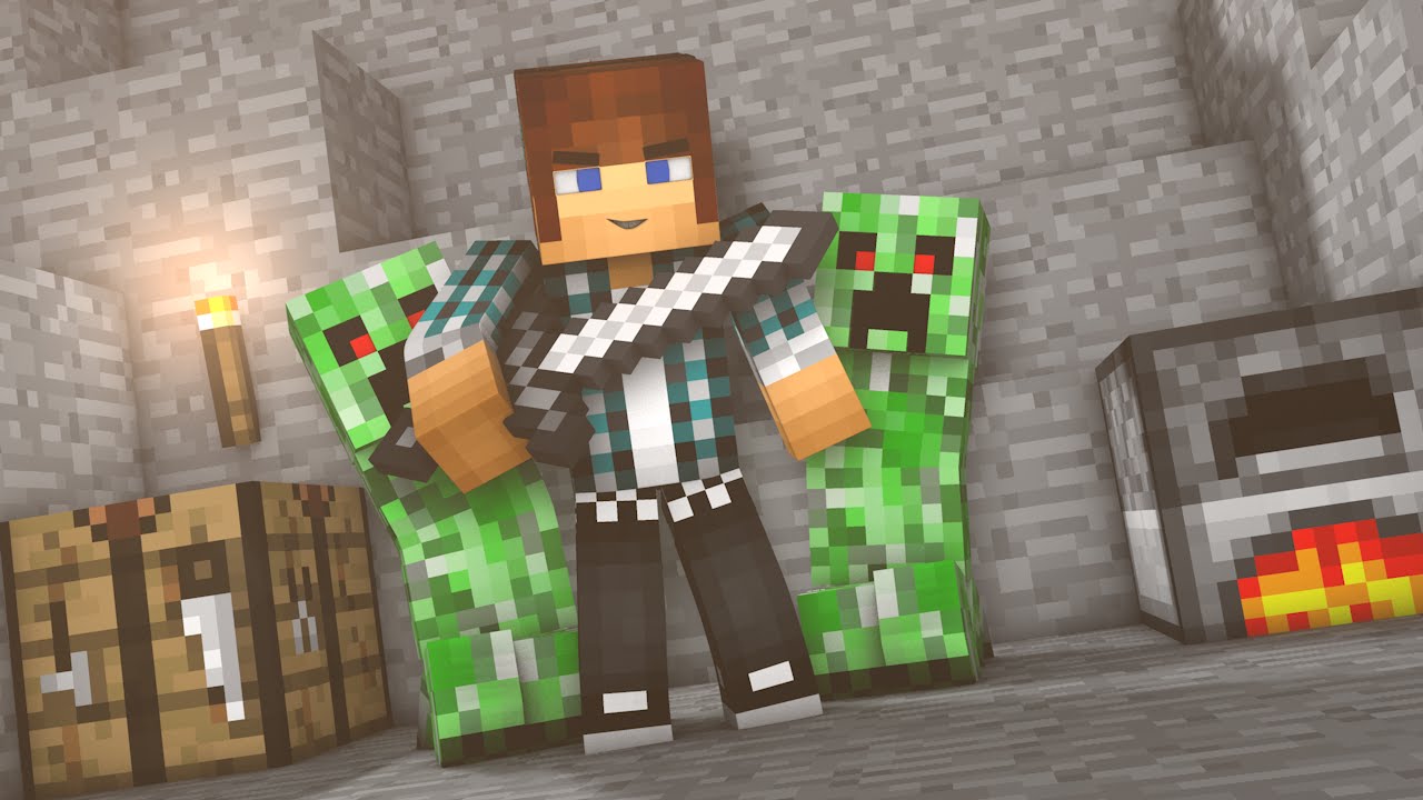 Papel De Parede Minecraft Authentic - HD Wallpaper 