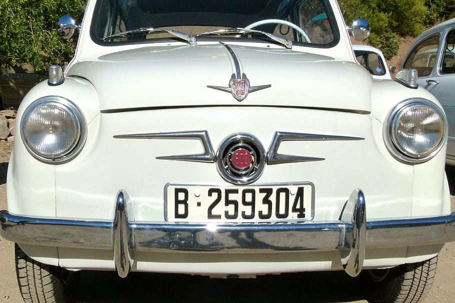 Seat 600, Frontal, Ironer, Sixties, Vintage Car, Six - Seat 600 Frontal - HD Wallpaper 