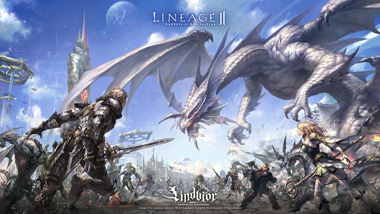 Lineage 2 Wallpaper Hd - HD Wallpaper 