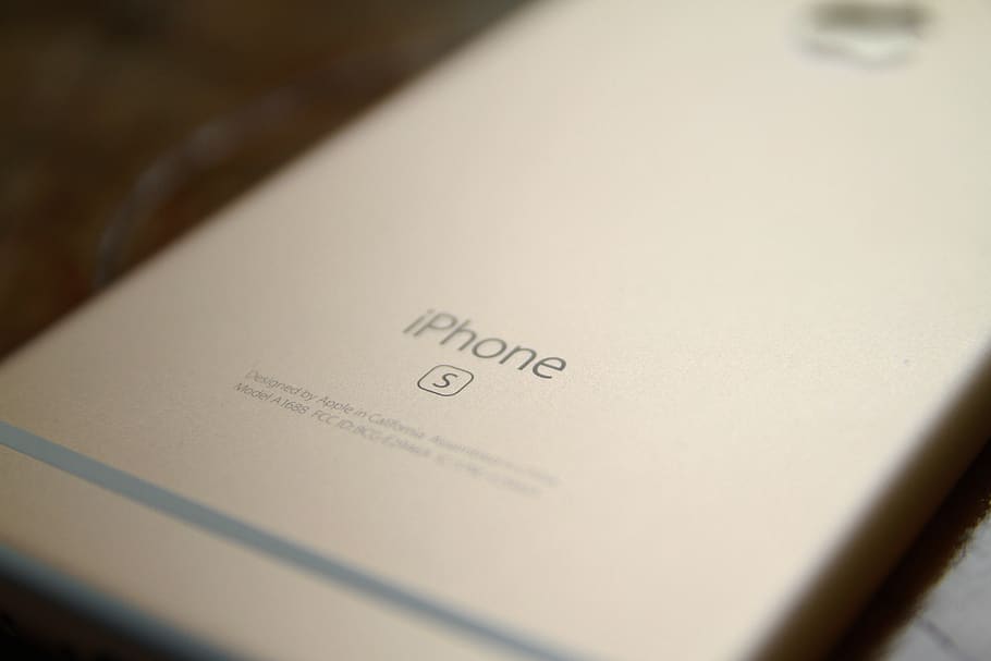 Apple, 6s, Gold, Technology, Phone, Selective Focus, - Smartphone - HD Wallpaper 