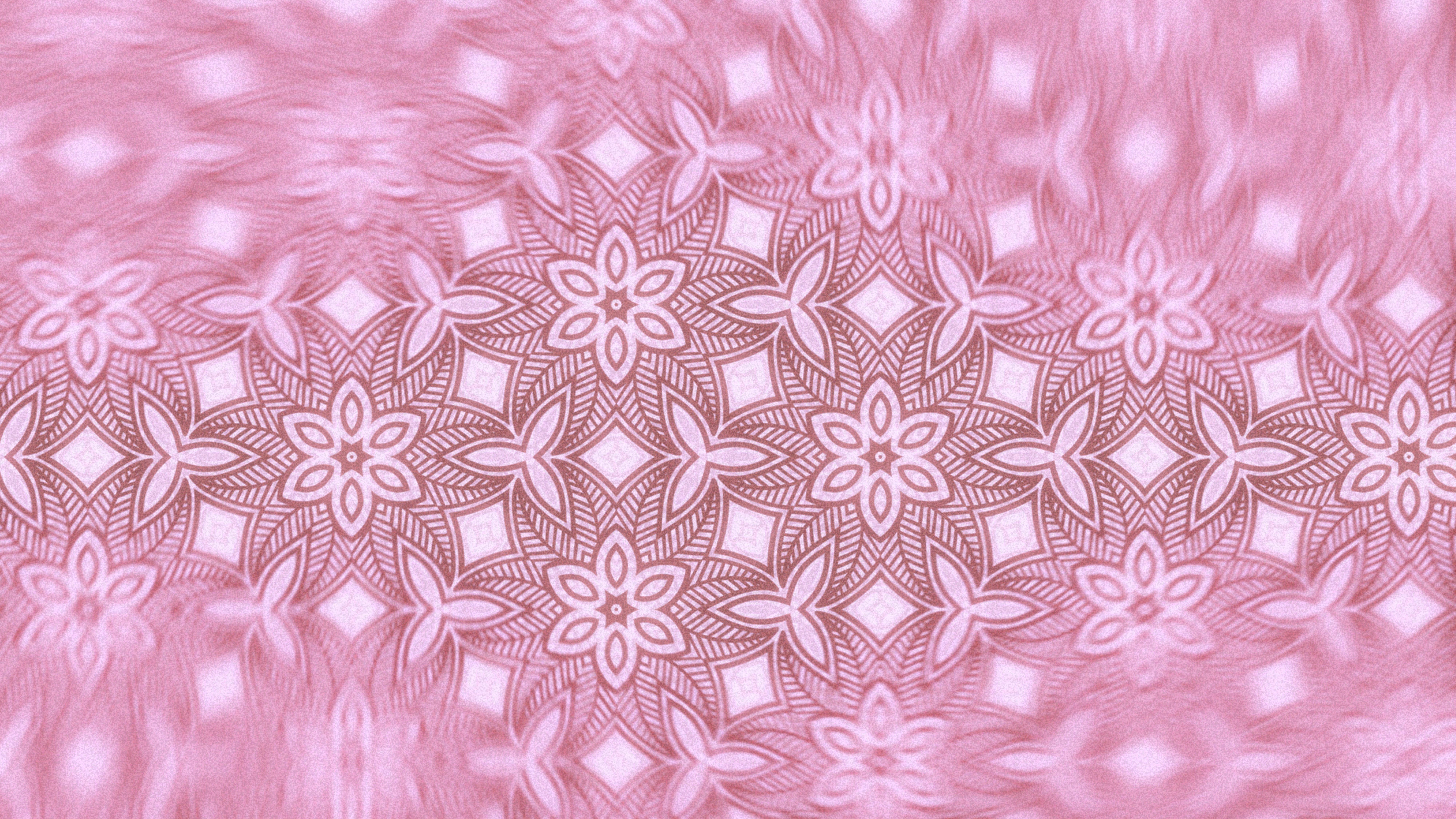 Pink Vintage Decorative Floral Pattern Wallpaper - HD Wallpaper 