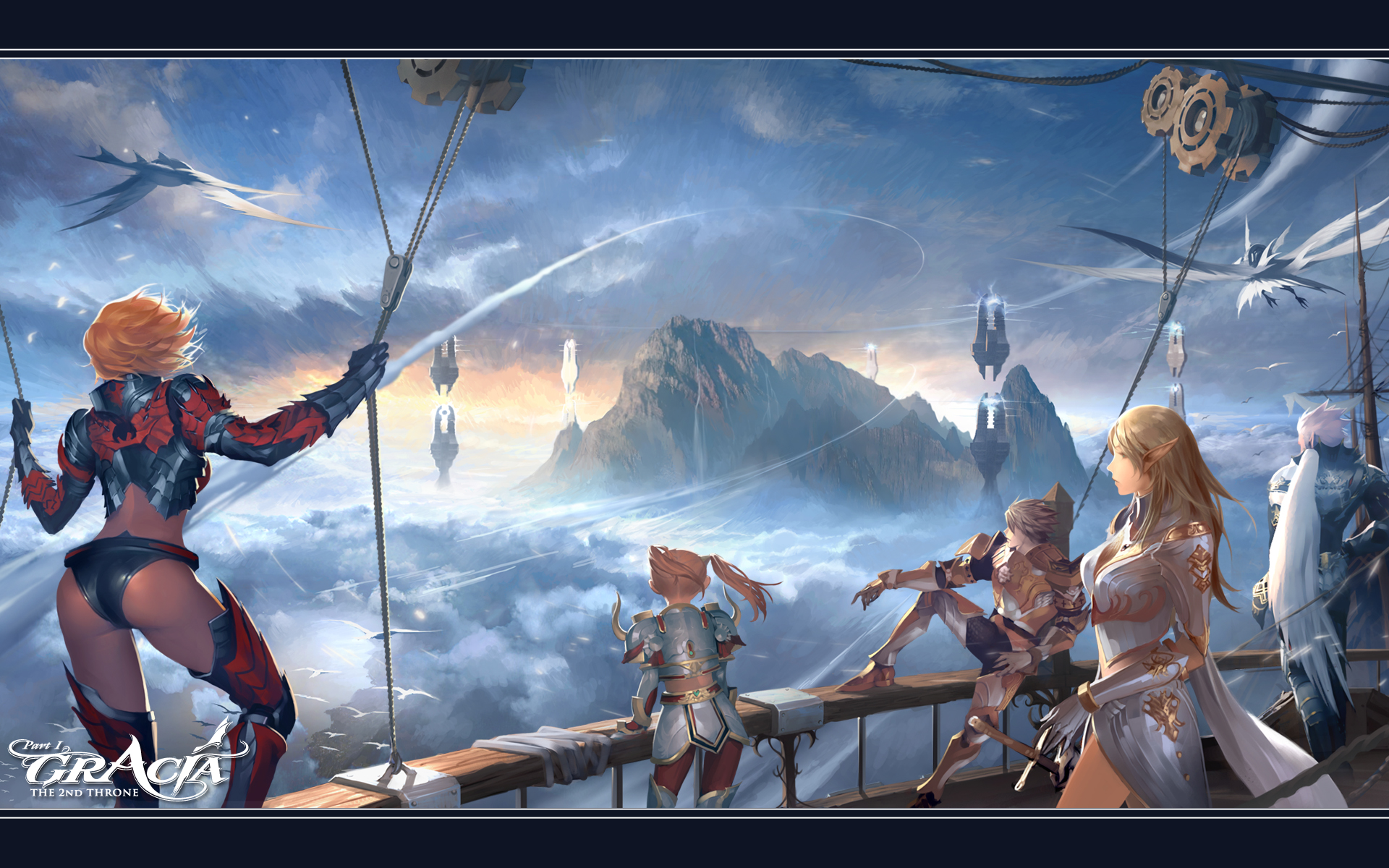 Lineage 2 Gracia Art - HD Wallpaper 