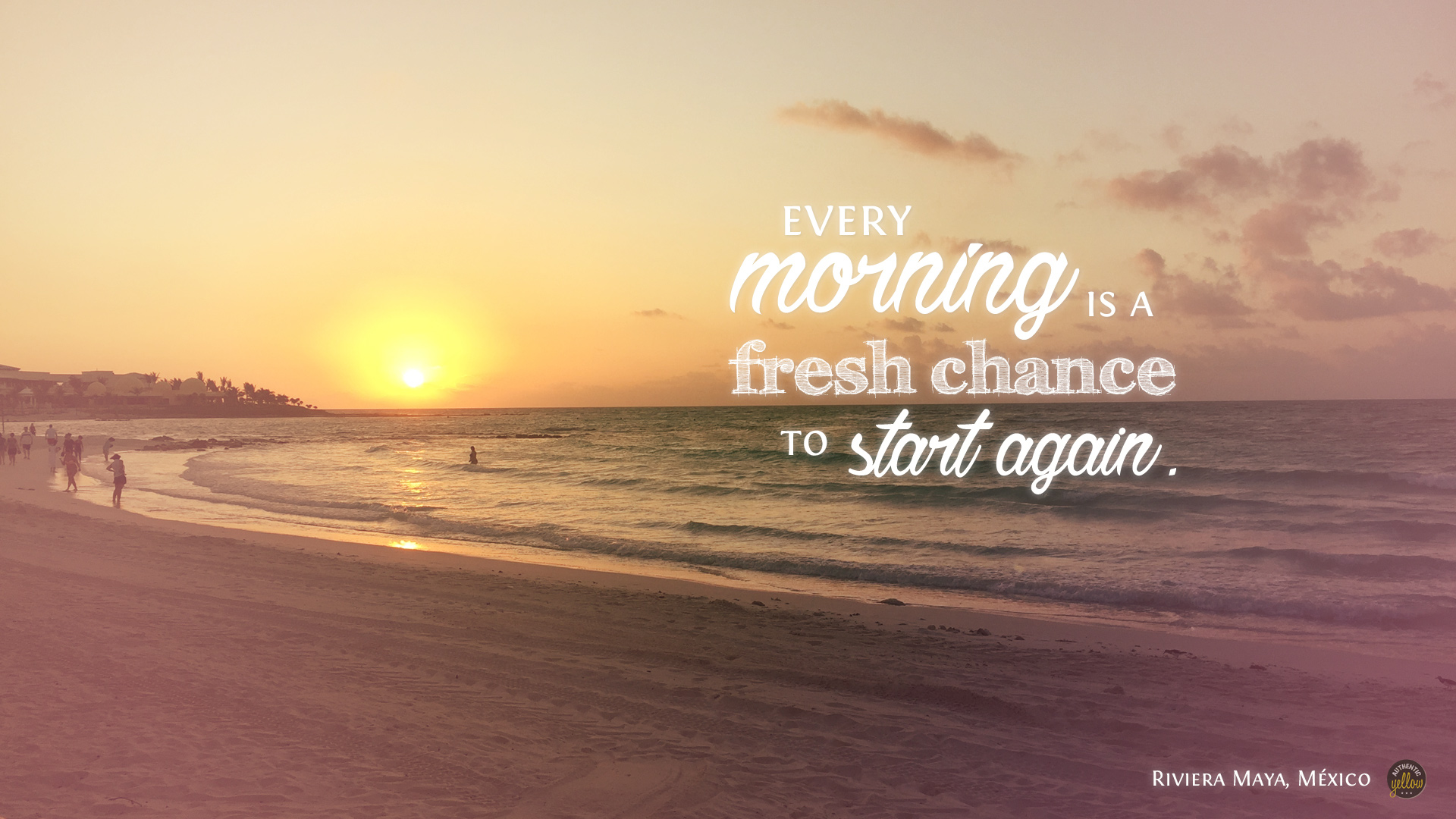 Every Morning Is A Fresh Chance To Start Again - Desktop Wallpaper Inspiration - HD Wallpaper 