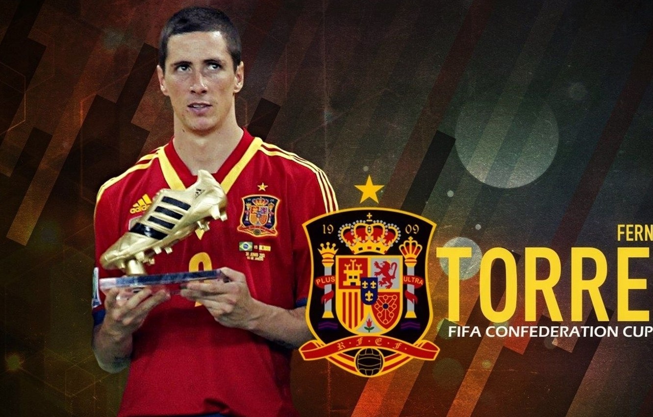 Photo Wallpaper Spain, Fernando Torres, Torres, Golden - Fernando Torres Wallpaper Spain - HD Wallpaper 