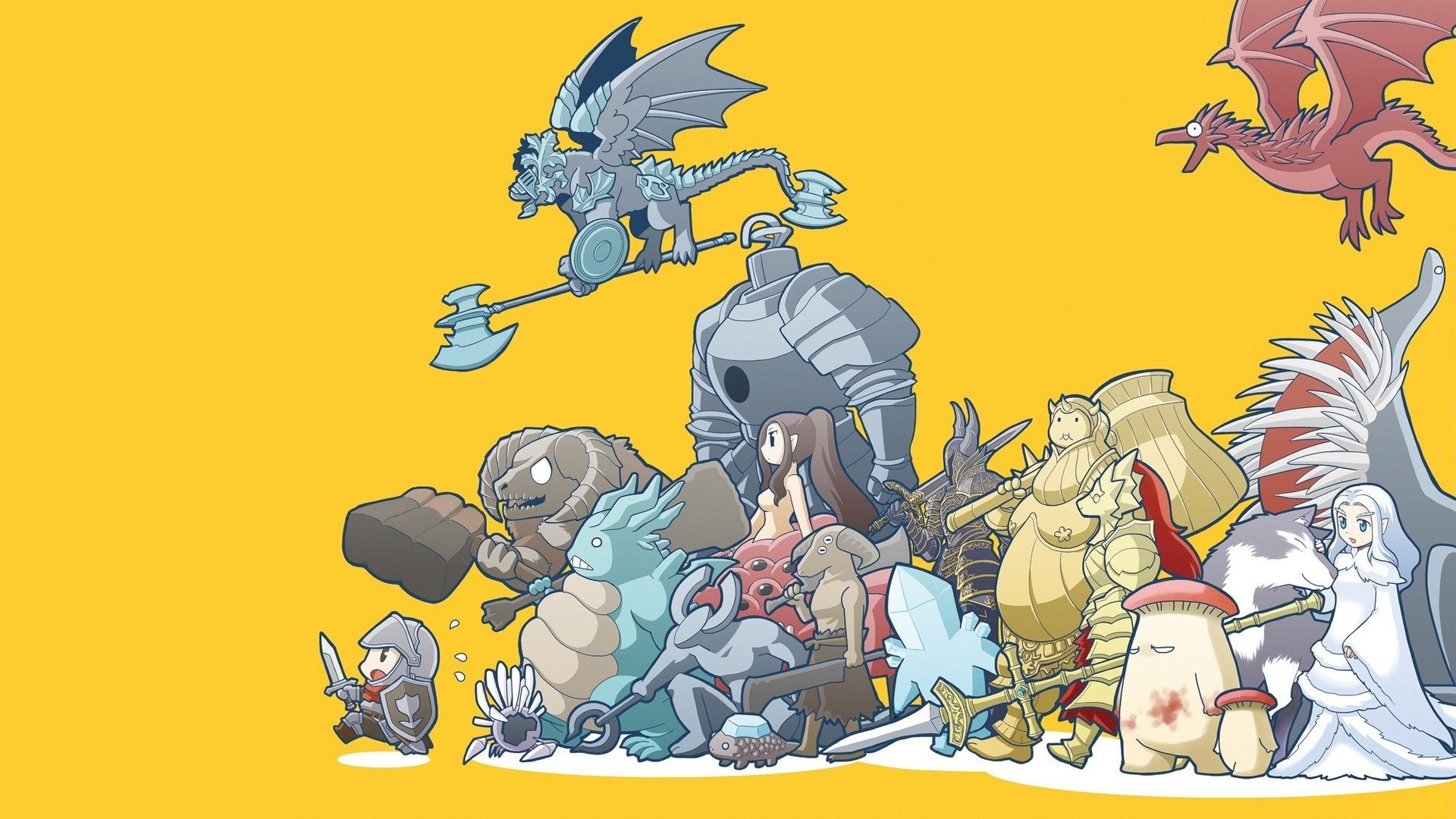 Dark Souls Wallpaper Cute - HD Wallpaper 