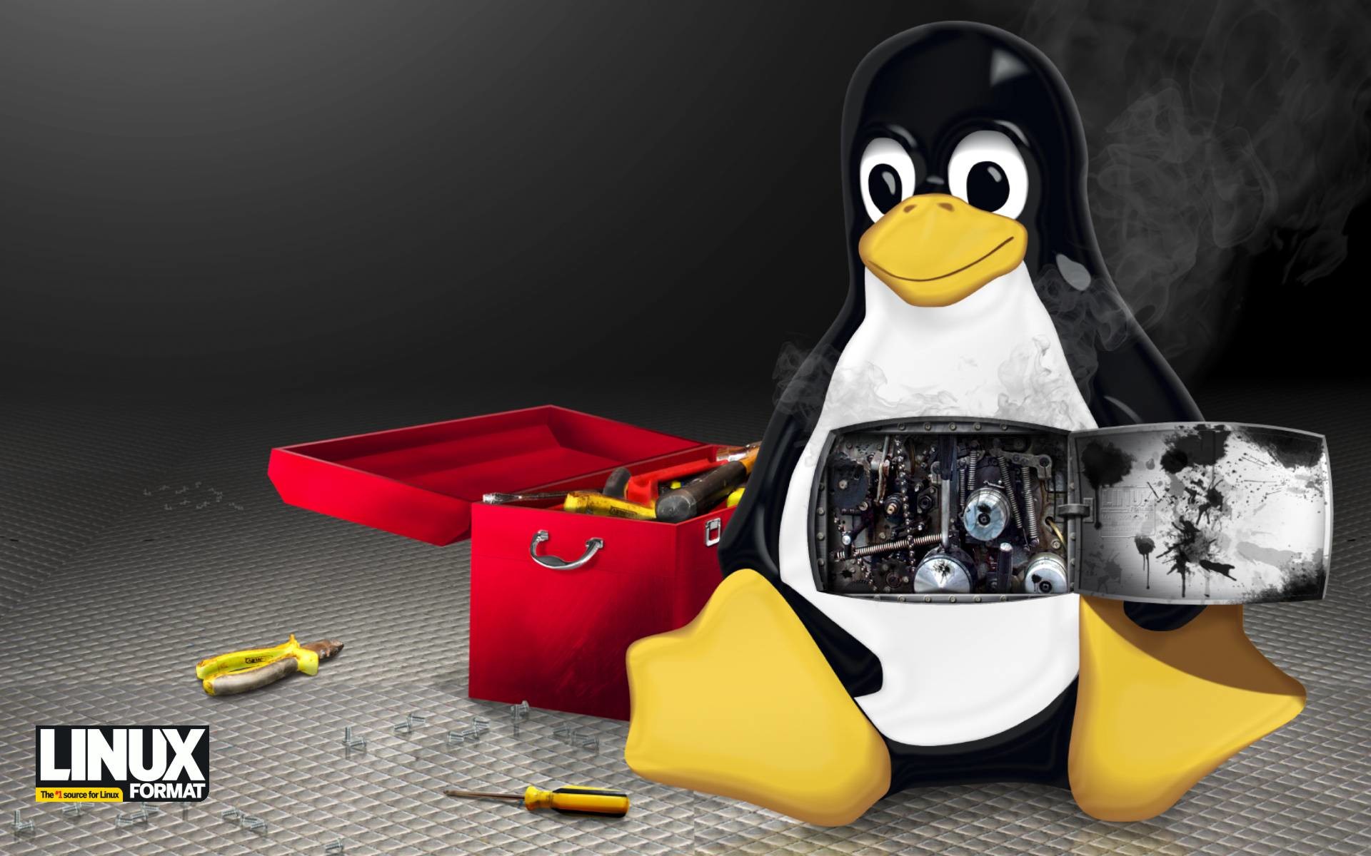 Information, Linux Tux Wallpaper 
 Data-src - Linux Wallpaper Hd Tux - HD Wallpaper 