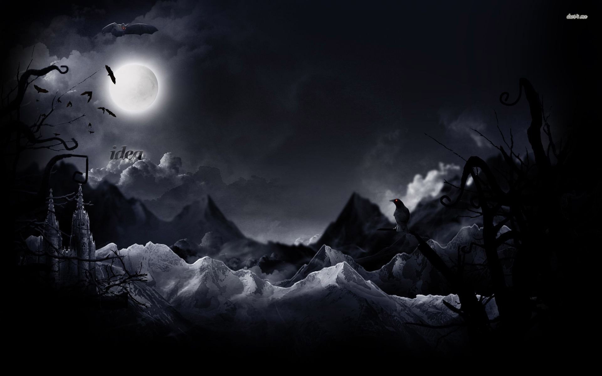 7 Best Dark Wallpapers Hd Images On Pinterest - Dark Night - HD Wallpaper 